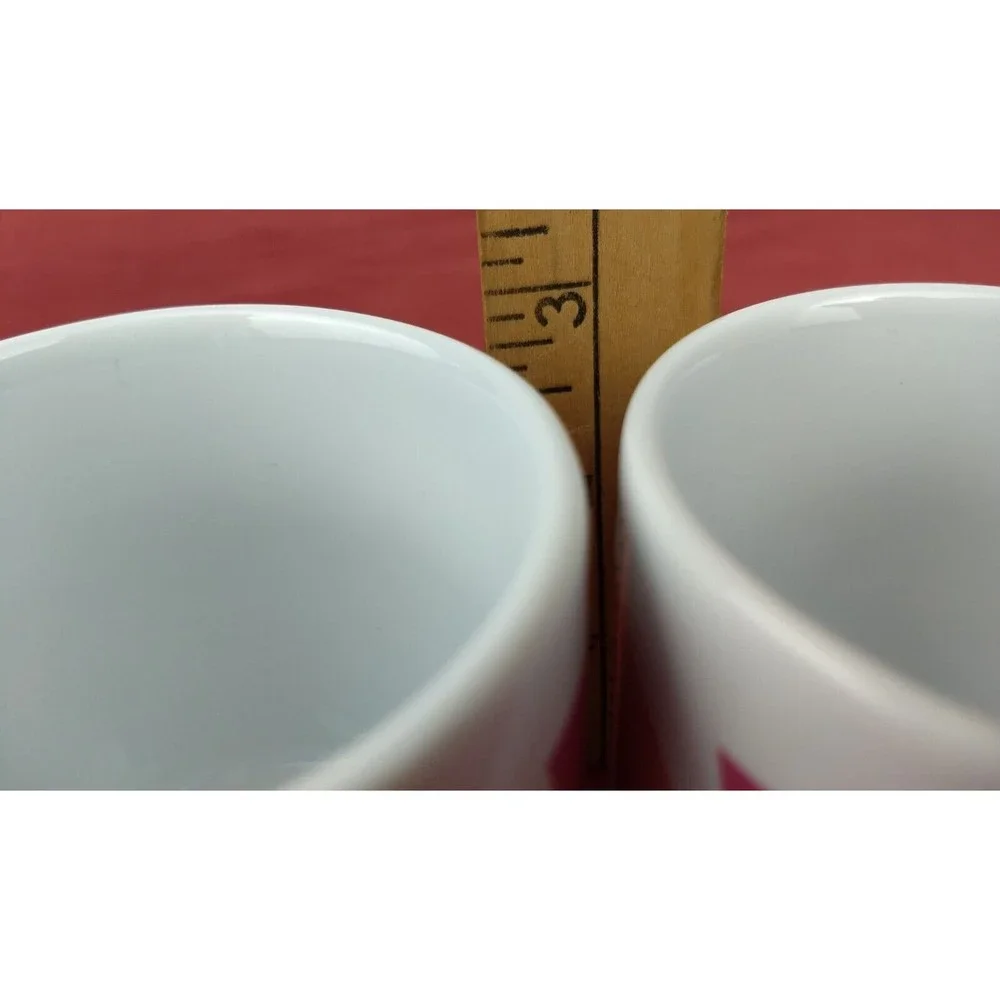 Crate & Barrel LOVE HEART MUGS 3